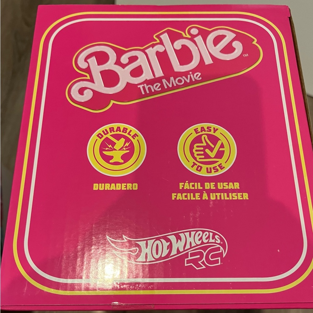 LAST ONE💕MUST FOR BARBIE LOVERS!! Barbie Hot Wheels Remote Control Corvette!NIB - Picture 3 of 7